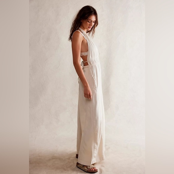 FREE PEOPLE Sunrays One Piece Jumpsuit M - Picture 4 of 13